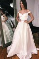 A-Line Beaded Off-the-Shoulder Long Prom Dresses Formal Evening Gowns 6011647 A-Line Beaded Off-the-Shoulder Long Prom Dresses Formal Evening Gowns 6011647