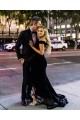 Long Black Off-the-Shoulder Prom Dresses Formal Evening Gowns 6011654 Long Black Off-the-Shoulder Prom Dresses Formal Evening Gowns 6011654