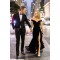 Long Black Off-the-Shoulder Prom Dresses Formal Evening Gowns 6011654