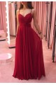 A-Line Chiffon Long Prom Dresses Evening Dresses 6011661