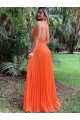 A-Line Spaghetti Straps V-Neck Long Prom Dresses Formal Evening Gowns 601813 A-Line Spaghetti Straps V-Neck Long Prom Dresses Formal Evening Gowns 601813