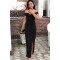 Sheath Black Off-the-Shoulder Prom Dresses Formal Evening Gowns 601834