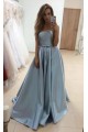 A-Line Strapless Long Prom Dresses Formal Evening Gowns 601837 A-Line Strapless Long Prom Dresses Formal Evening Gowns 601837