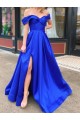 A-Line Off-the-Shoulder Royal Blue Long Prom Dresses Formal Evening Gowns 601842 A-Line Off-the-Shoulder Royal Blue Long Prom Dresses Formal Evening Gowns 601842