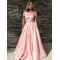 A-Line Off-the-Shoulder Long Prom Dresses Formal Evening Gowns 601851