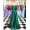 A-Line Spaghetti Straps Long Prom Dresses Formal Evening Gowns 601855