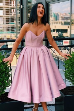 A-Line Short Simple Stunning Prom Dresses Formal Evening Gowns 601868