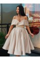 A-Line Off-the-Shoulder Simple Prom Dresses Formal Evening Gowns 601876 A-Line Off-the-Shoulder Simple Prom Dresses Formal Evening Gowns 601876
