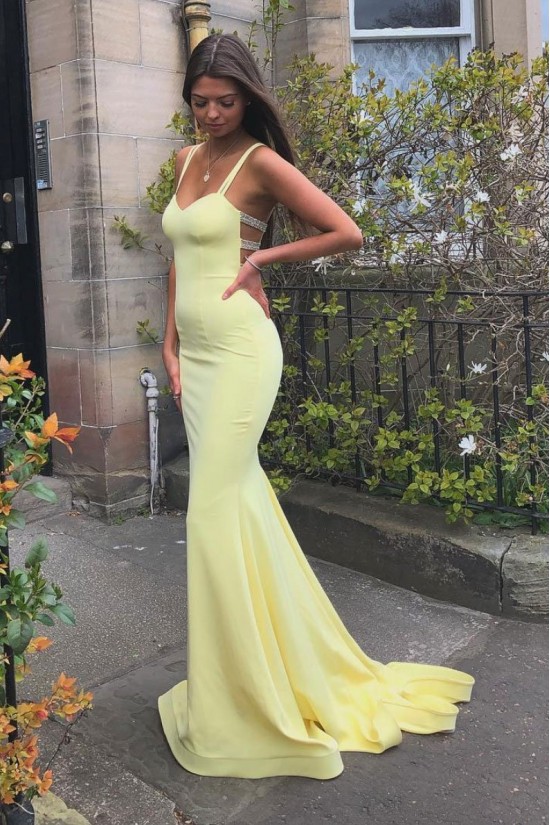 Elegant Mermaid Beaded Long Prom Dresses Formal Evening Gowns 601878 Elegant Mermaid Beaded Long Prom Dresses Formal Evening Gowns 601878
