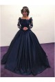 Ball Gown Lace Long Sleeves Prom Dresses Formal Evening Gowns 601886 Ball Gown Lace Long Sleeves Prom Dresses Formal Evening Gowns 601886