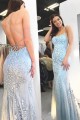 Elegant Mermaid Lace Long Prom Dresses Formal Evening Gowns 601896