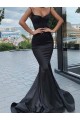 Mermaid Spaghetti Straps Long Prom Dresses Formal Evening Gowns 601900