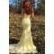Mermaid Strapless Lace Long Prom Dresses Formal Evening Gowns 601903