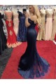 Mermaid Lace Off-the-Shoulder Long Black Prom Dresses Formal Evening Gowns 601905 Mermaid Lace Off-the-Shoulder Long Black Prom Dresses Formal Evening Gowns 601905