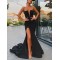 Mermaid Long Black Prom Dresses Formal Evening Gowns 601910