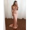 Mermaid Spaghetti Straps Long Prom Dresses Formal Evening Gowns 601912