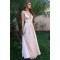 A-Line V-Neck Beaded Long Prom Dresses Formal Evening Gowns 601915