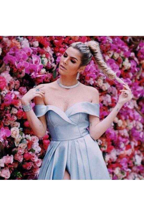 A-Line Off-the-Shoulder Long Prom Dresses Formal Evening Gowns 601917 A-Line Off-the-Shoulder Long Prom Dresses Formal Evening Gowns 601917