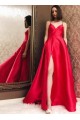 A-Line Long Pink V-Neck Long Prom Dresses Formal Evening Gowns 601919 A-Line Long Pink V-Neck Long Prom Dresses Formal Evening Gowns 601919