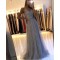 A-Line Beaded Lace Long Prom Dresses Formal Evening Gowns 601935