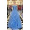 Elegant Beaded Lace Tulle Long Prom Dresses Formal Evening Gowns 601941