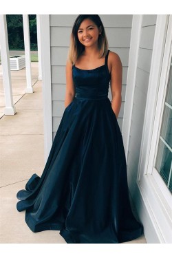 A-Line Long Prom Dresses Formal Evening Gowns 601942