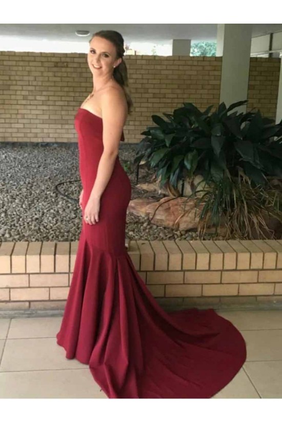Mermaid Strapless Long Prom Dresses Formal Evening Gowns 601946 Mermaid Strapless Long Prom Dresses Formal Evening Gowns 601946
