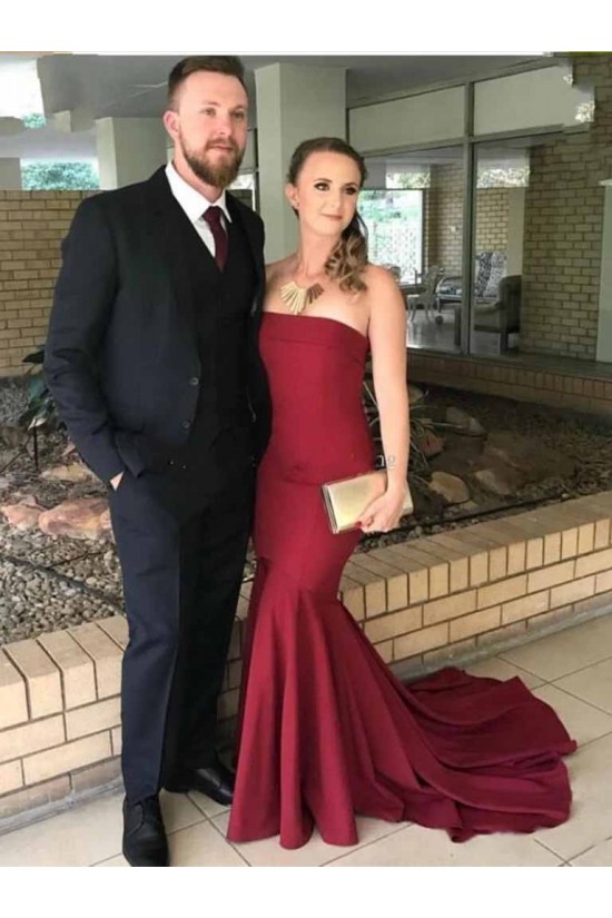 Mermaid Strapless Long Prom Dresses Formal Evening Gowns 601946 Mermaid Strapless Long Prom Dresses Formal Evening Gowns 601946