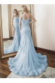 Mermaid Sweetheart Lace Long Prom Dresses Formal Evening Gowns 601950