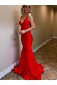 Long Red V-Neck Prom Dresses Formal Evening Gowns 601954 Long Red V-Neck Prom Dresses Formal Evening Gowns 601954