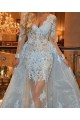 Long Sleeves Lace V-Neck Prom Dresses Formal Evening Gowns 601962 Long Sleeves Lace V-Neck Prom Dresses Formal Evening Gowns 601962