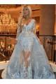Long Sleeves Lace V-Neck Prom Dresses Formal Evening Gowns 601962 Long Sleeves Lace V-Neck Prom Dresses Formal Evening Gowns 601962