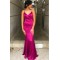 Mermaid V-Neck Long Prom Dresses Formal Evening Gowns 601990