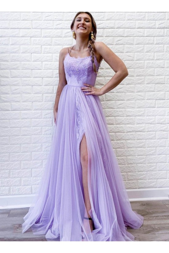 A-Line Lace Long Prom Dresses Formal Evening Gowns 601995 A-Line Lace Long Prom Dresses Formal Evening Gowns 601995