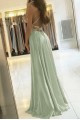 A-Line Simple Stunning Long Prom Dresses Formal Evening Gowns 601996