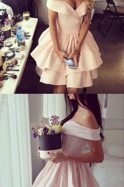 A-Line Short Prom Dress Homecoming Dresses Graduation Party Dresses 701002