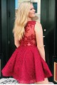 Short Lace Prom Dress Homecoming Dresses Graduation Party Dresses 701012 Short Lace Prom Dress Homecoming Dresses Graduation Party Dresses 701012