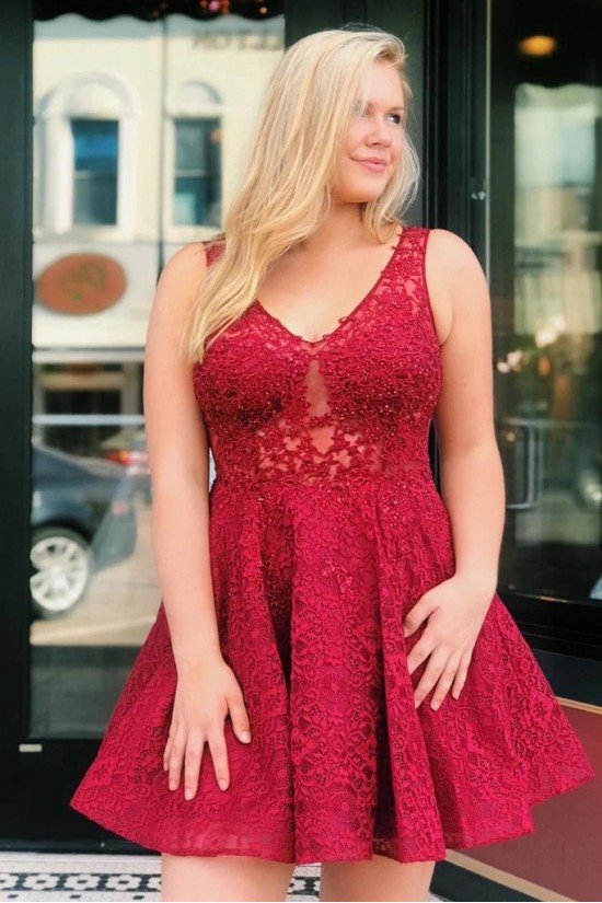 Short Lace Prom Dress Homecoming Dresses Graduation Party Dresses 701012 Short Lace Prom Dress Homecoming Dresses Graduation Party Dresses 701012