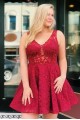 Short Lace Prom Dress Homecoming Dresses Graduation Party Dresses 701012 Short Lace Prom Dress Homecoming Dresses Graduation Party Dresses 701012
