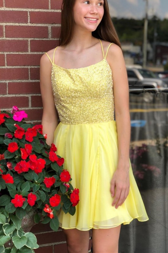 Short Beaded Prom Dress Homecoming Dresses Graduation Party Dresses 701021