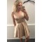 Short V-Neck Prom Dress Homecoming Dresses Graduation Party Dresses 701026
