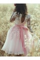 Long Sleeves Lace Prom Dress Homecoming Dresses Graduation Party Dresses 701044
