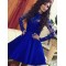 Short Prom Dress Long Sleeves Homecoming Dresses Graduation Party Dresses 701047