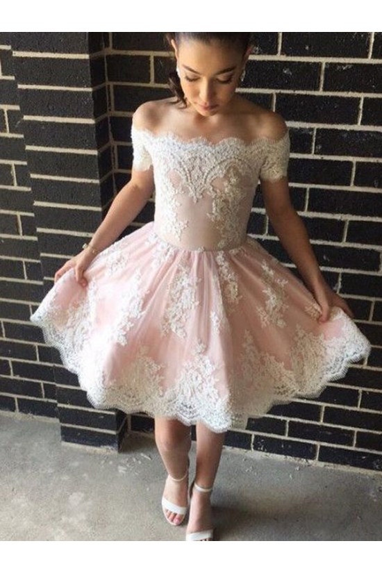 Short Lace Prom Dress Homecoming Dresses Graduation Party Dresses 701048 Short Lace Prom Dress Homecoming Dresses Graduation Party Dresses 701048