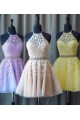 Short Beaded Lace Prom Dress Homecoming Dresses Graduation Party Dresses 701053