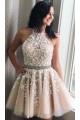 Short Beaded Lace Prom Dress Homecoming Dresses Graduation Party Dresses 701053