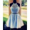 Short Beaded Lace Prom Dress Homecoming Dresses Graduation Party Dresses 701053