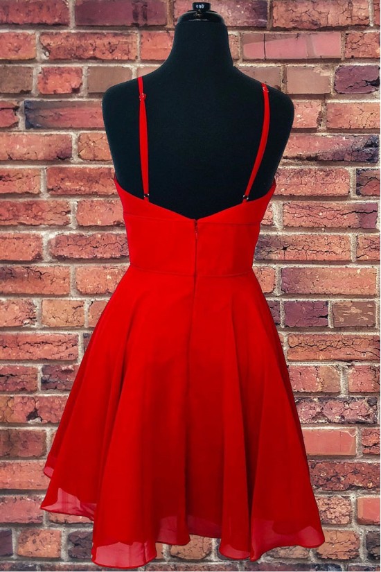 Short Red Prom Dress Homecoming Dresses Graduation Party Dresses 701059