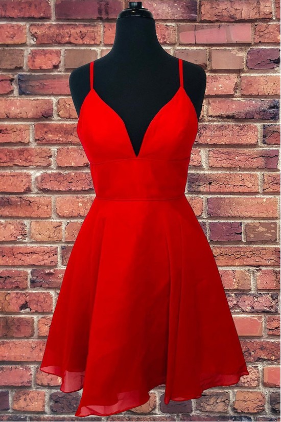 Short Red Prom Dress Homecoming Dresses Graduation Party Dresses 701059