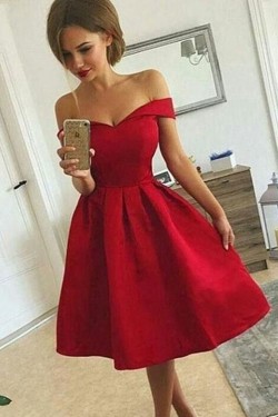Short Red Prom Dress Homecoming Dresses Graduation Party Dresses 701080